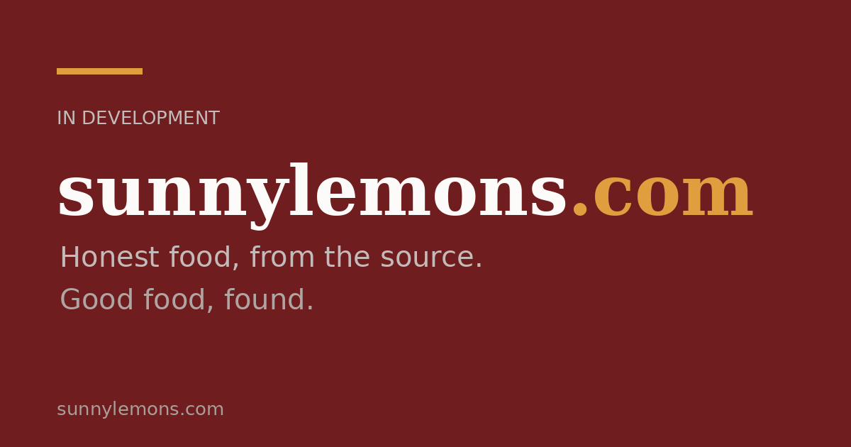 Link preview image for sunnylemons.com